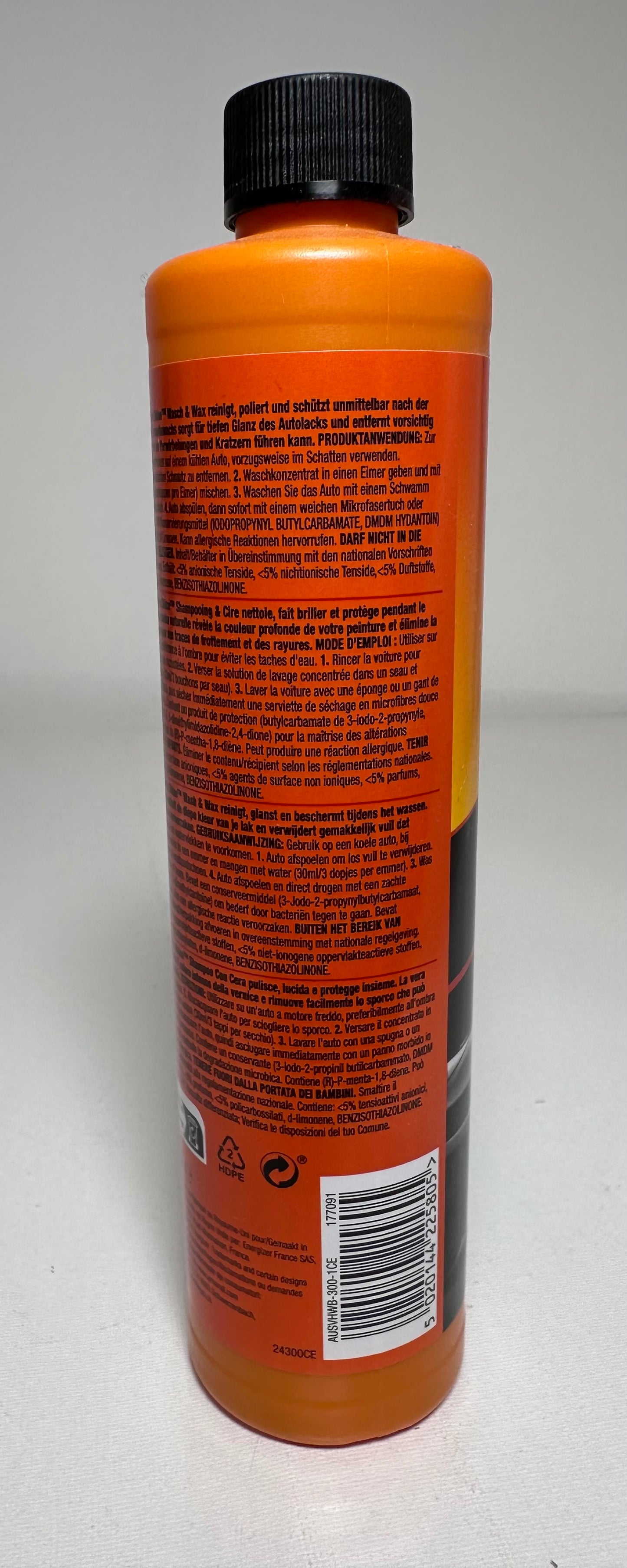 Armor All Ultra Shine Wash & Wax – Bilschampo med vax för extra glans 300ml