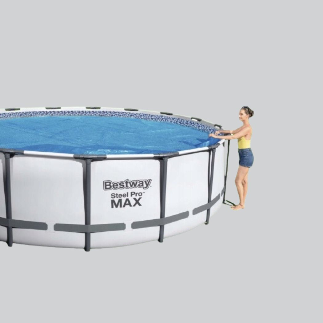 Bestway Flowclear Solar Pool Cover – Solskydd för Pool Ø457 cm