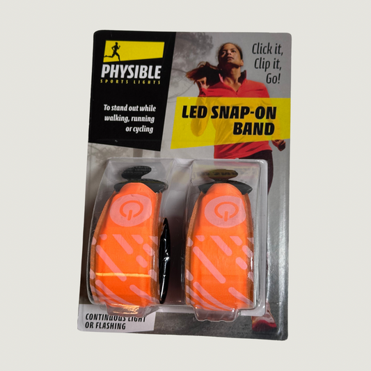 LED-reflexarmband – 2-pack - Orange