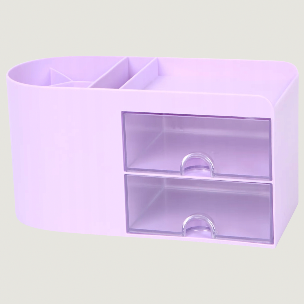 Skrivbordställ med lådor