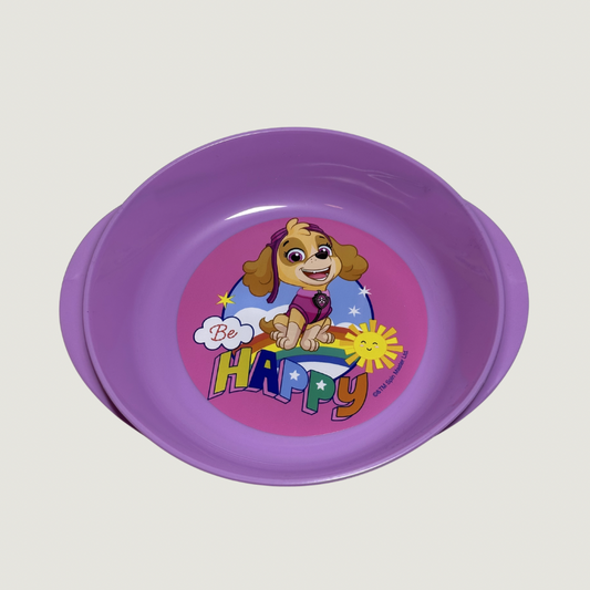 Tarlik/skål Paw Patrol Skye – Lila/Rosa