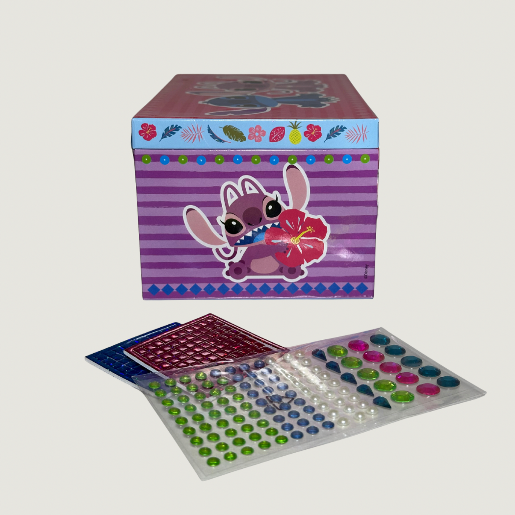 Smyckeskrin / Förvaringslåda med Stitch-motiv