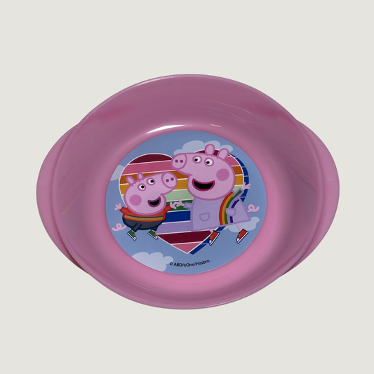 Tallrik/skål - Peppa Pig Rosa