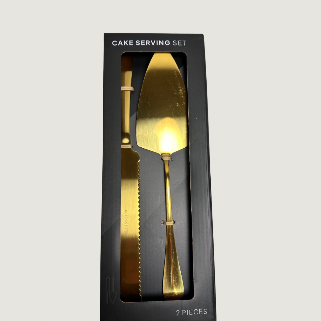 Tårtspade + kniv 30 cm Cake Serving Set