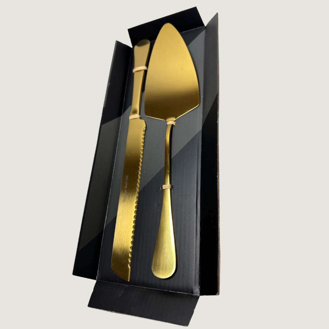 Tårtspade + kniv 30 cm Cake Serving Set