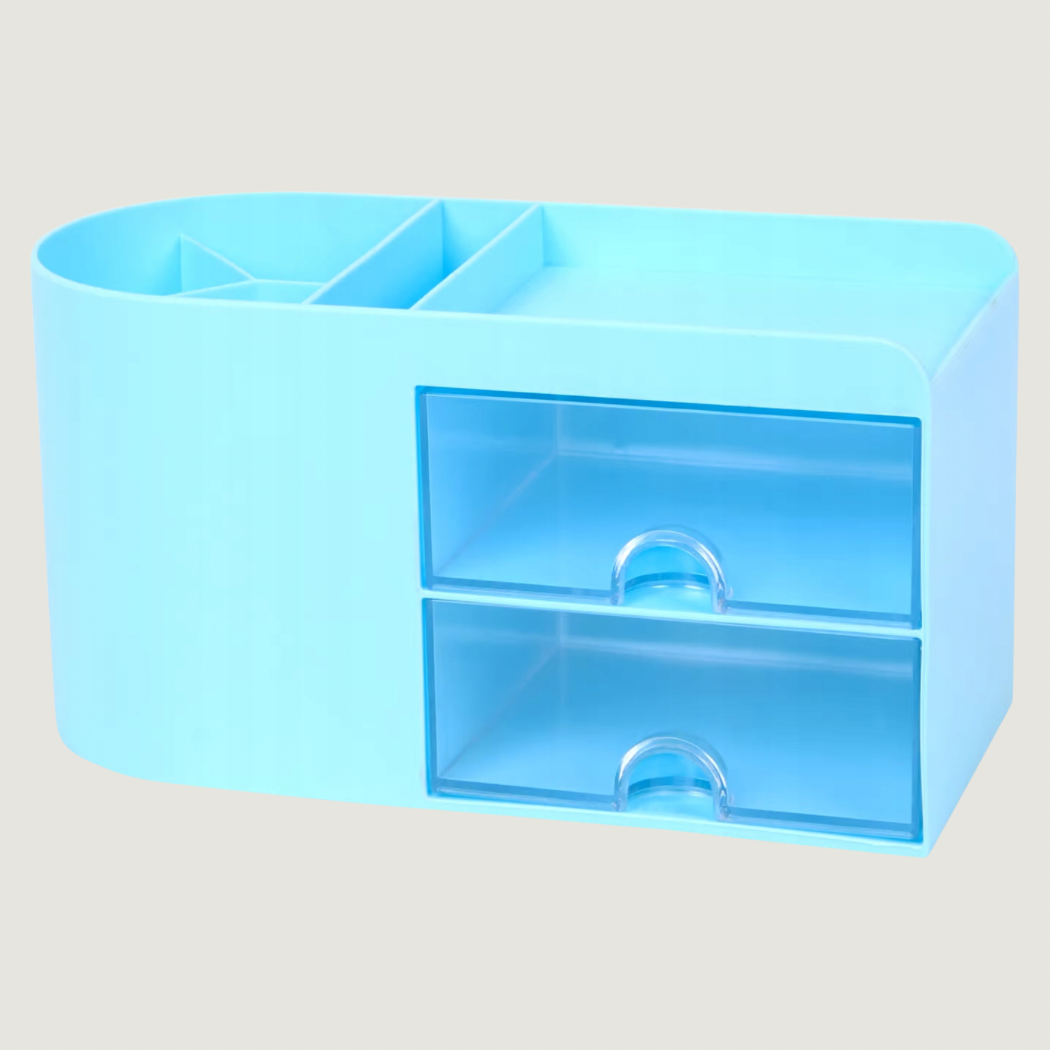 Skrivbordställ med lådor