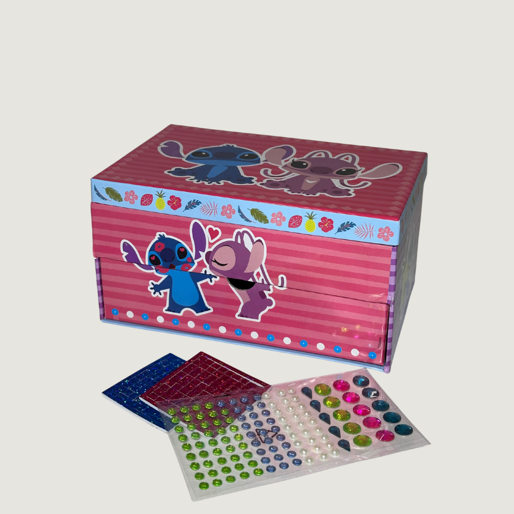 Smyckeskrin / Förvaringslåda med Stitch-motiv