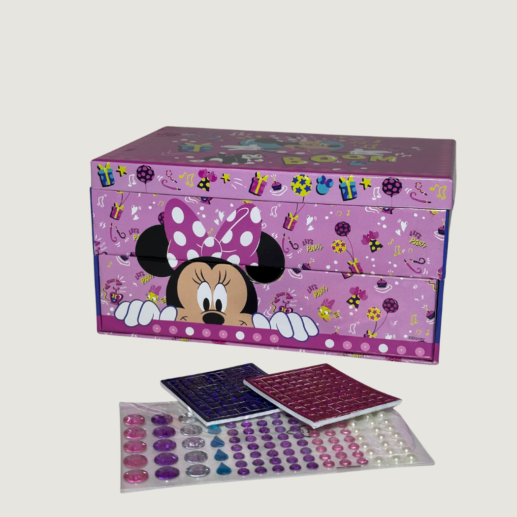 Smyckeskrin / Förvaringslåda med Minnie Mouse-motiv