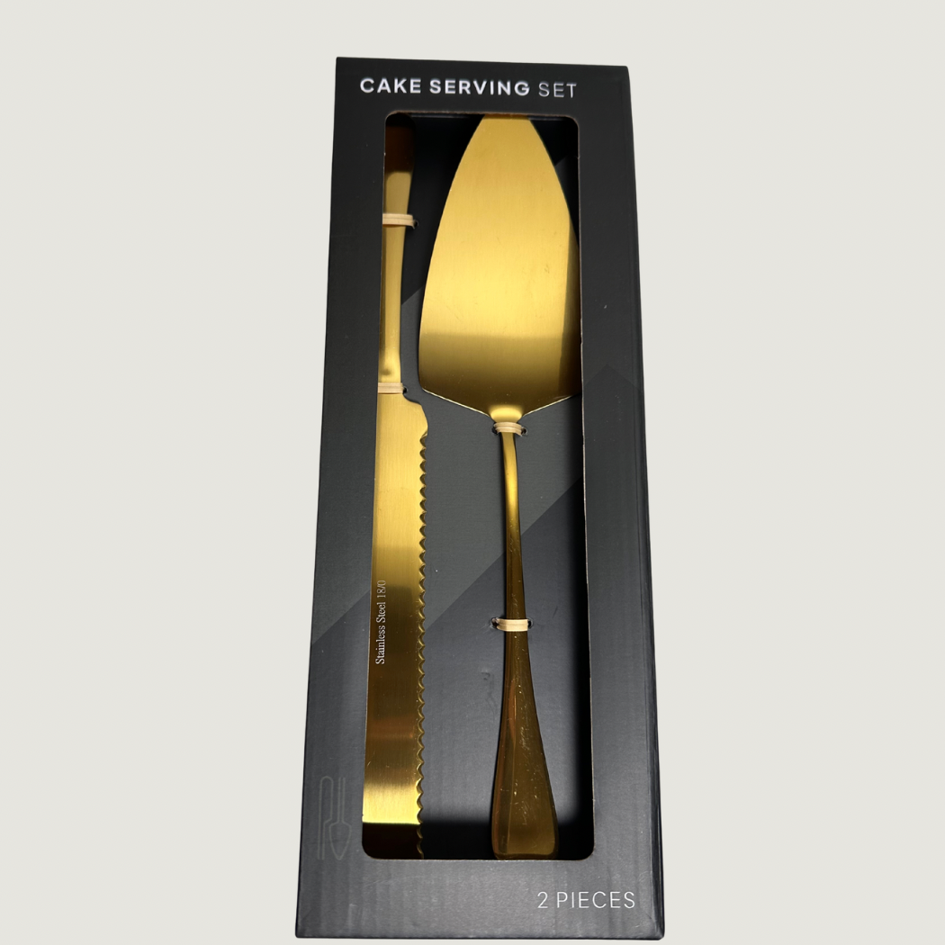 Tårtspade + kniv 30 cm Cake Serving Set