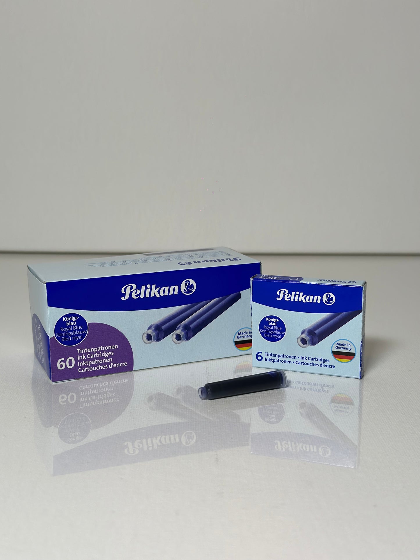Reservoarpenna Pelikan Happy Pen + 2x 60 pack bläckpatroner