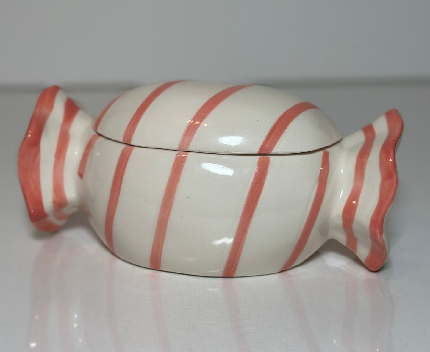 Karamellskål med lock