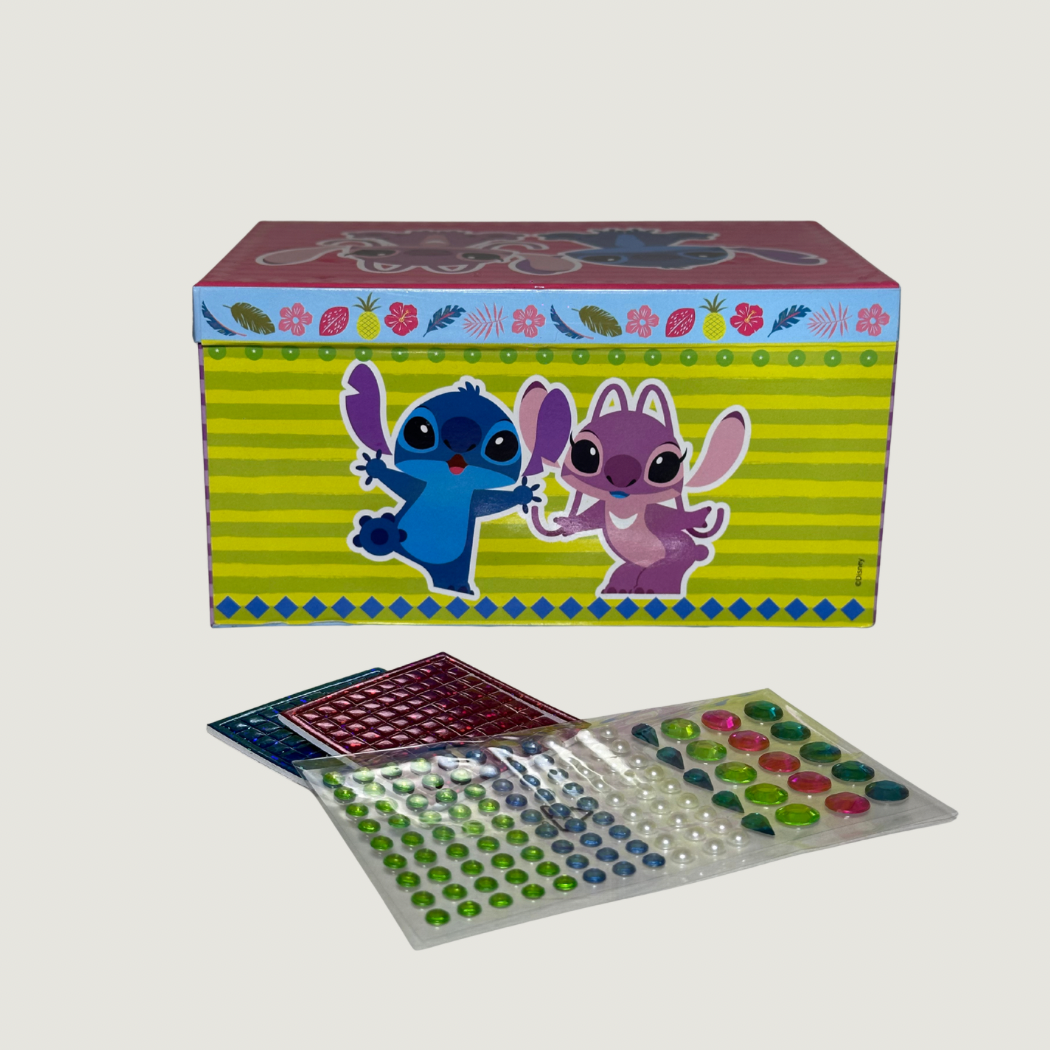 Smyckeskrin / Förvaringslåda med Stitch-motiv