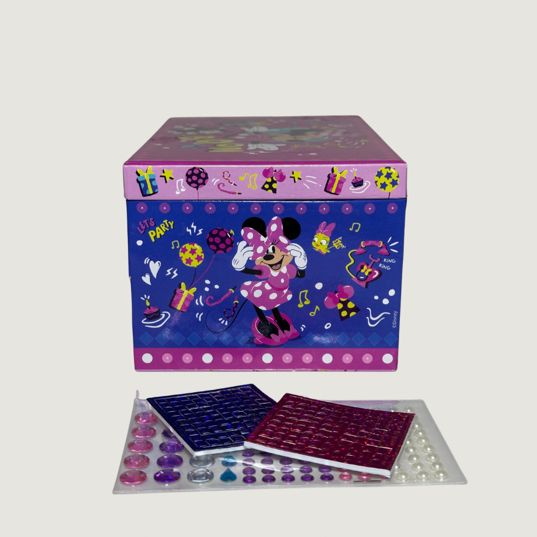 Smyckeskrin / Förvaringslåda med Minnie Mouse-motiv