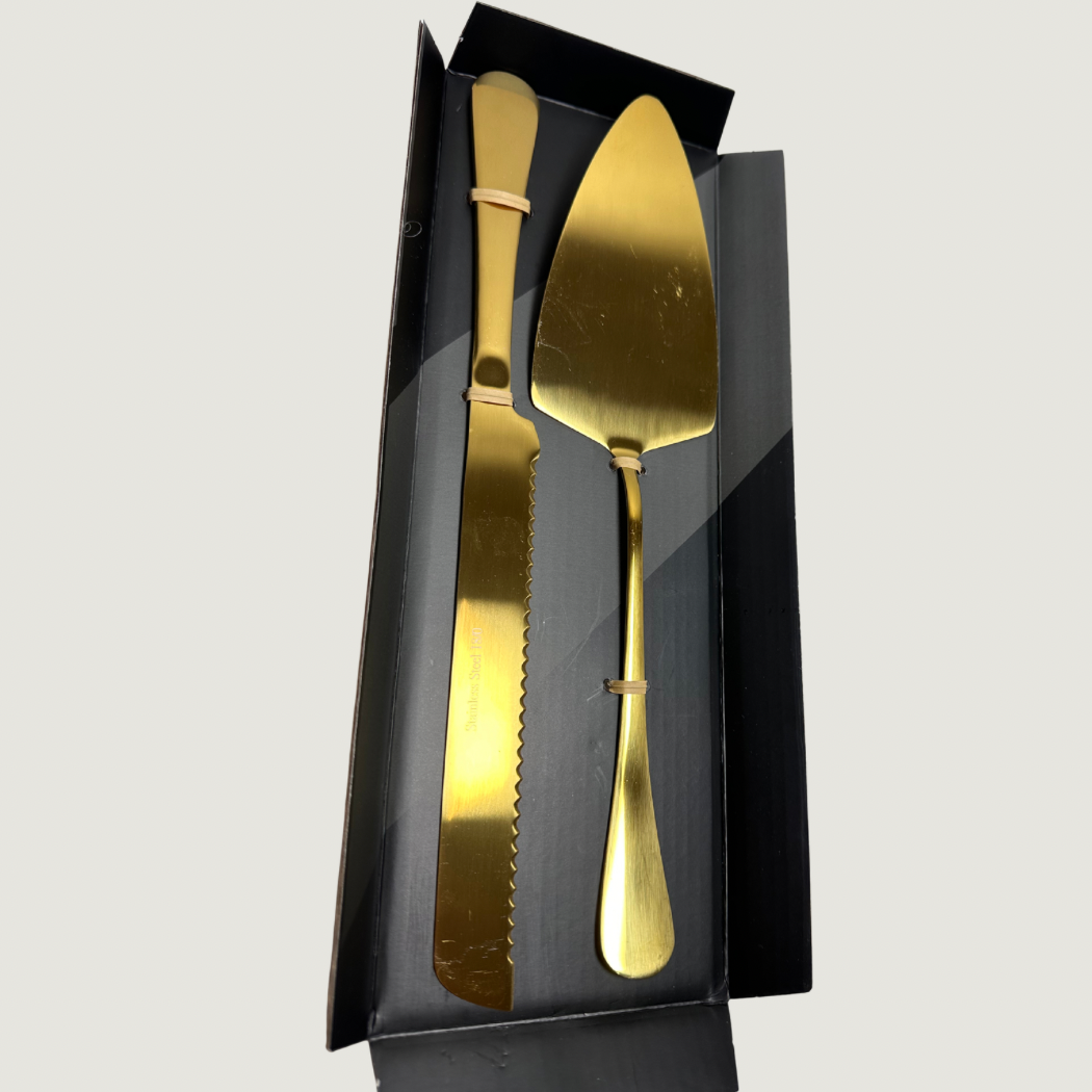 Tårtspade + kniv 30 cm Cake Serving Set