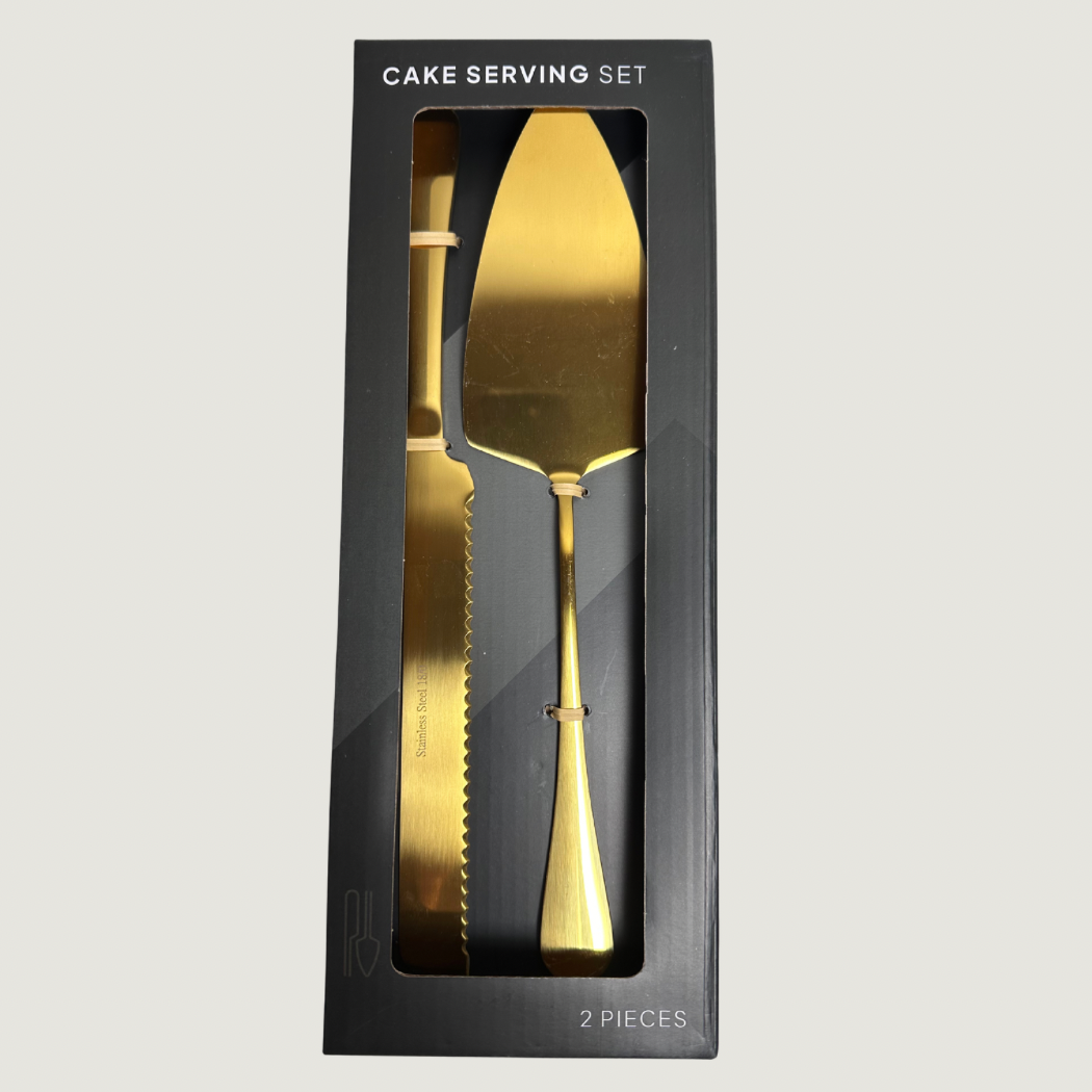 Tårtspade + kniv 30 cm Cake Serving Set
