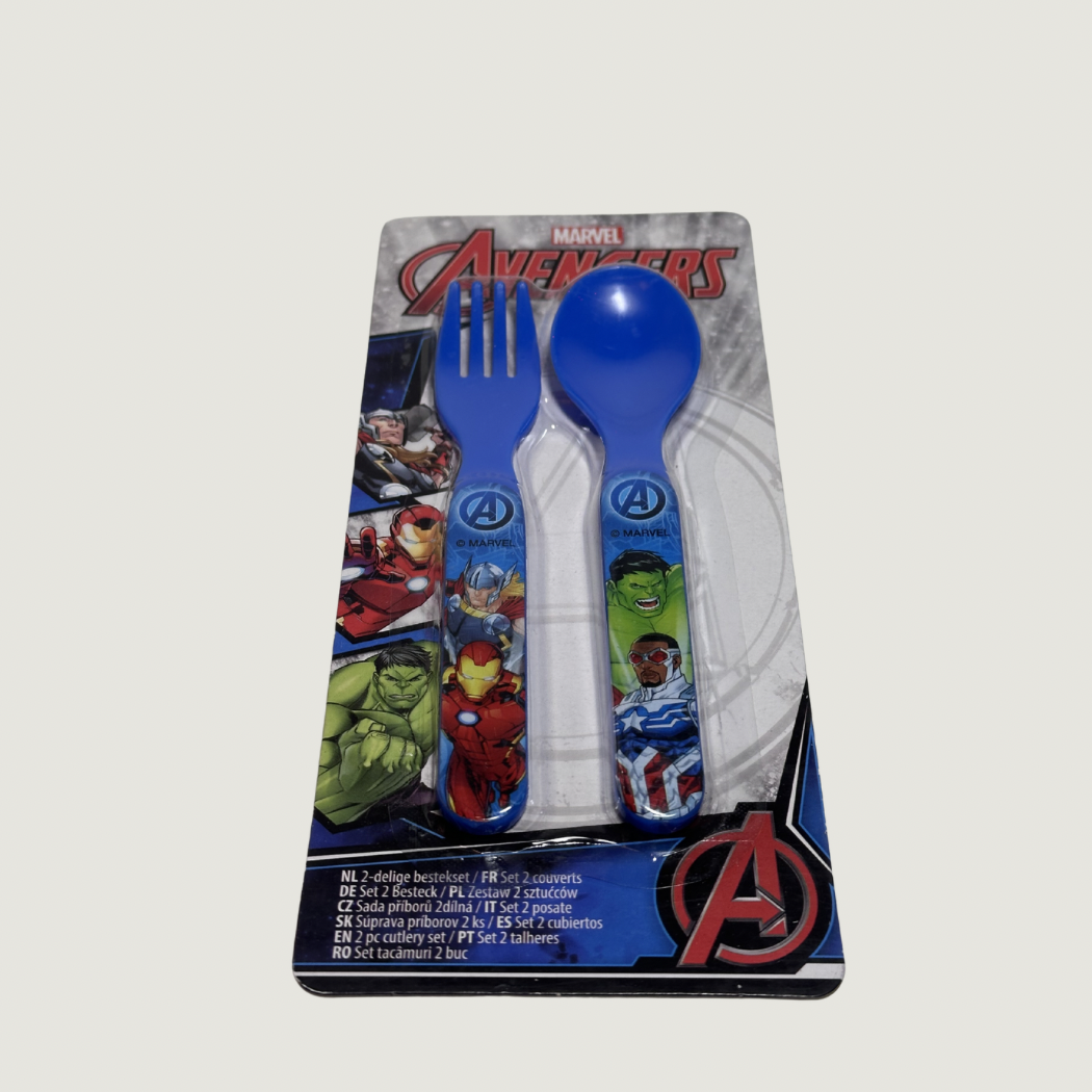 Marvel Avengers skål och bestickset